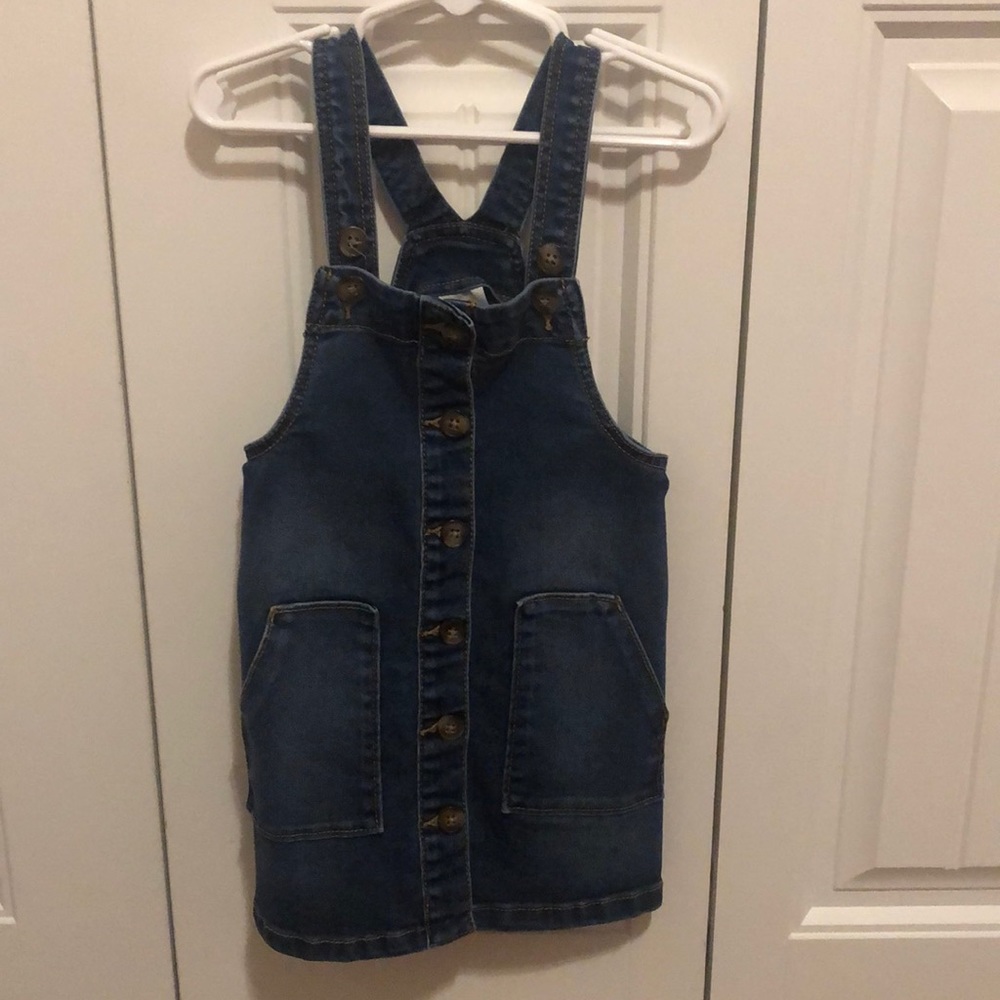 Toddler girl jean dress